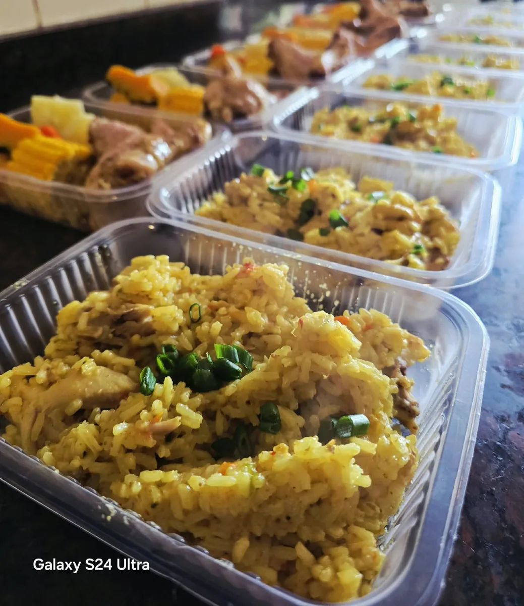 Pollo arroz amarillo